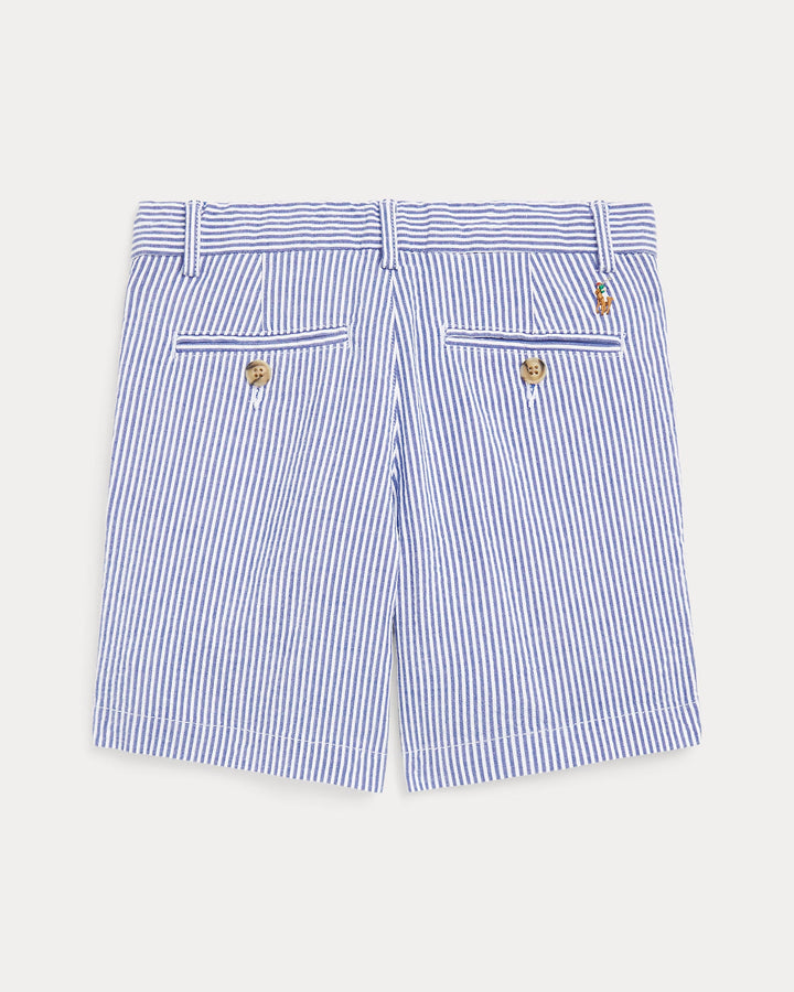 Ralph Lauren Stretch Cotton Seersucker Short