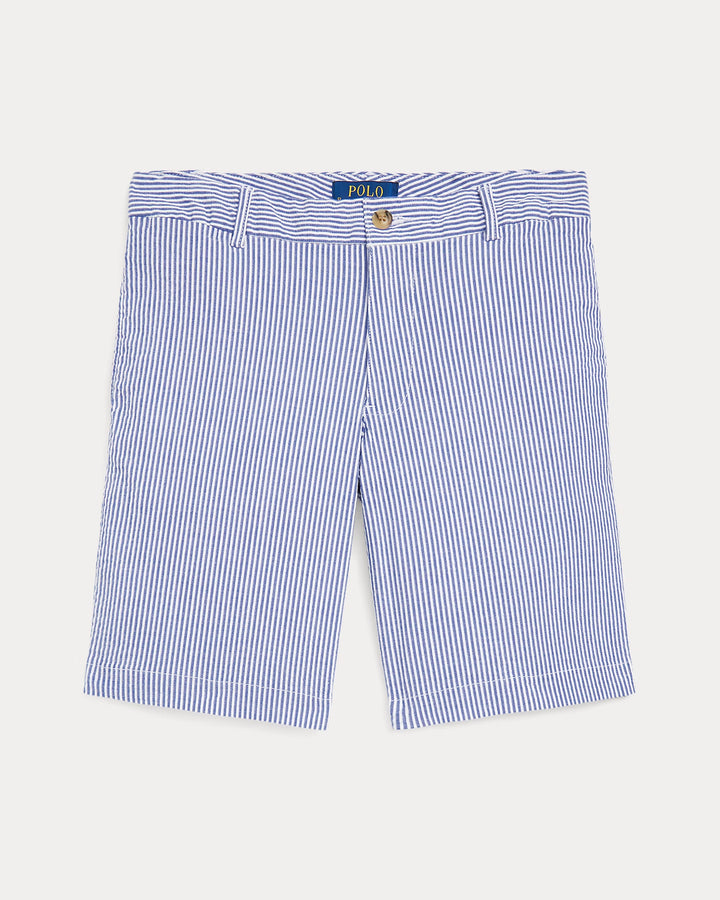 Ralph Lauren Stretch Cotton Seersucker Short