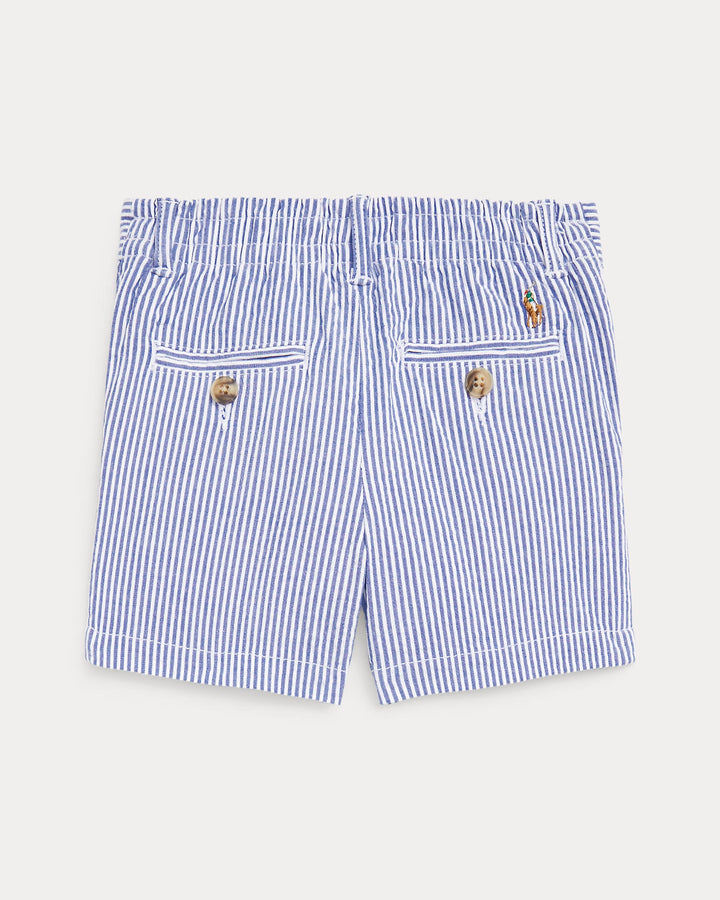 Ralph Lauren Stretch Cotton Seersucker Short