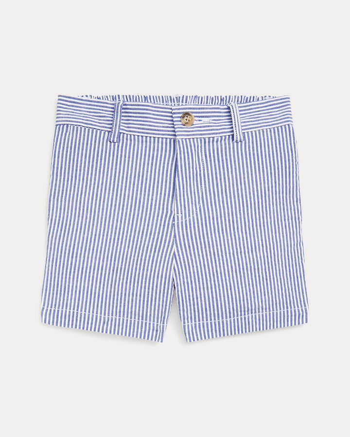 Ralph Lauren Stretch Cotton Seersucker Short