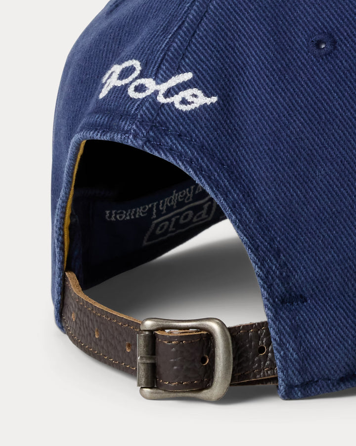 Ralph Lauren Appliquéd Twill Ball Cap