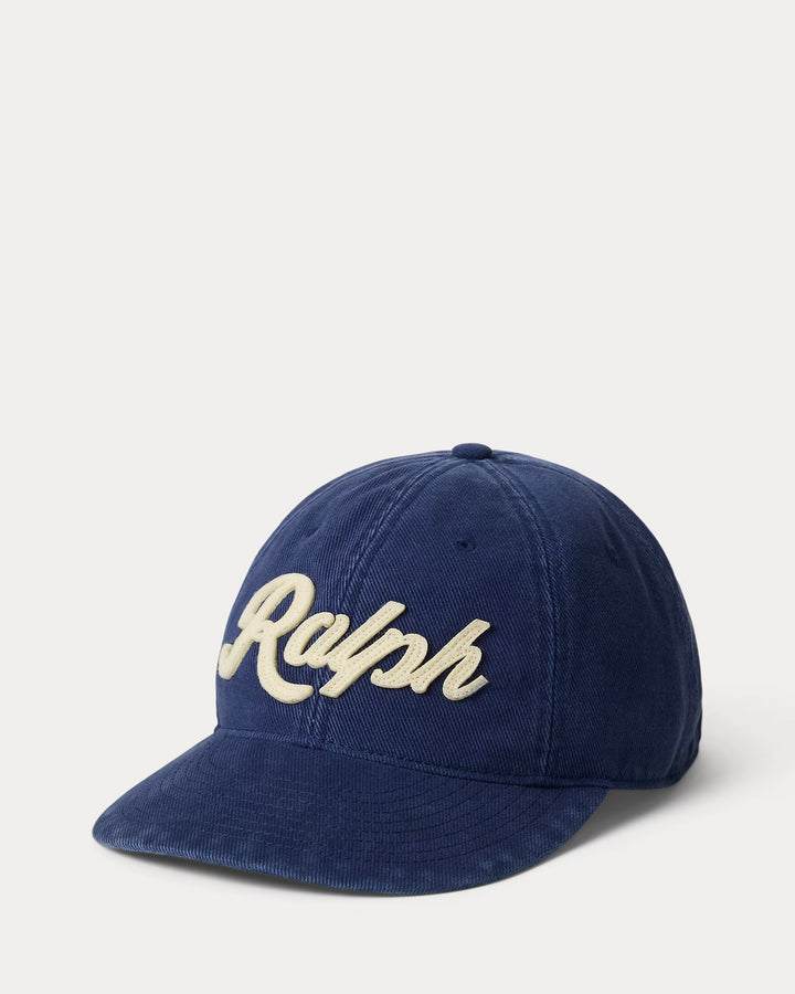 Ralph Lauren Appliquéd Twill Ball Cap