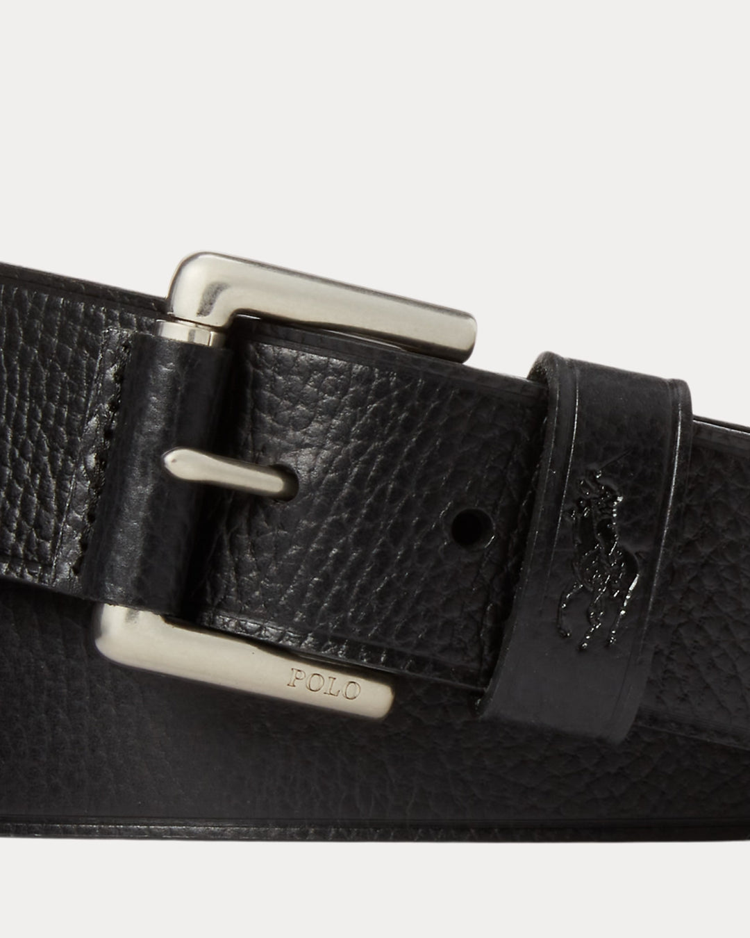 Ralph Lauren Signature Pony Leather Belt
