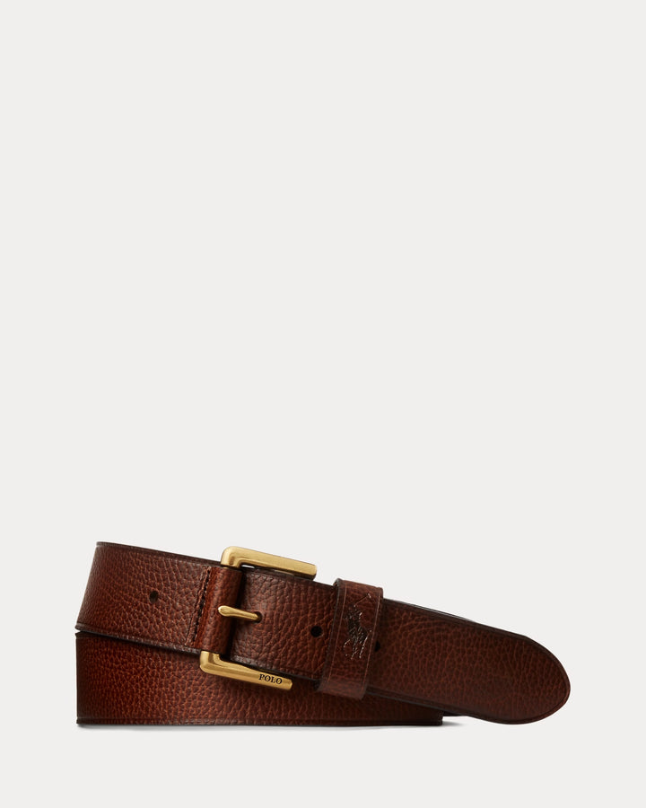 Ralph Lauren Signature Pony Leather Belt