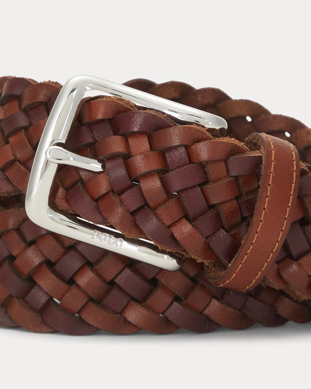 Ralph Lauren Braided Leather Belt