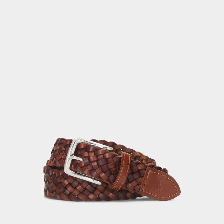 Ralph Lauren Braided Leather Belt