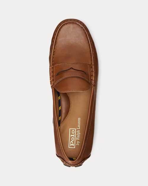 Ralph Lauren Anders Leather Driver