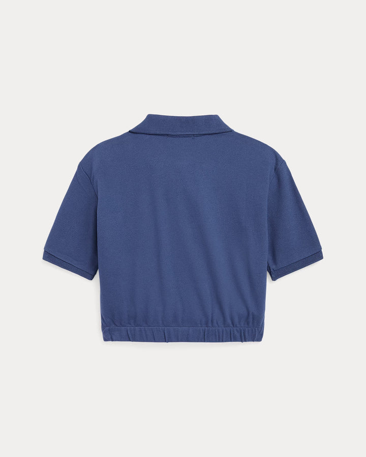 Ralph Lauren Stretch Mesh Boxy Polo Shirt