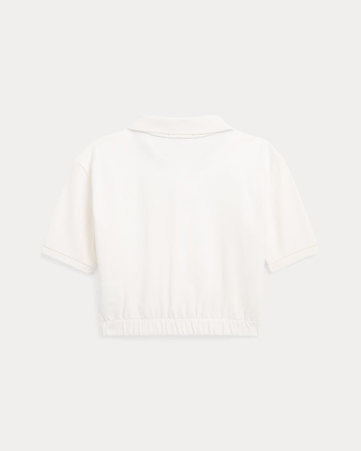 Ralph Lauren Stretch Mesh Boxy Polo Shirt