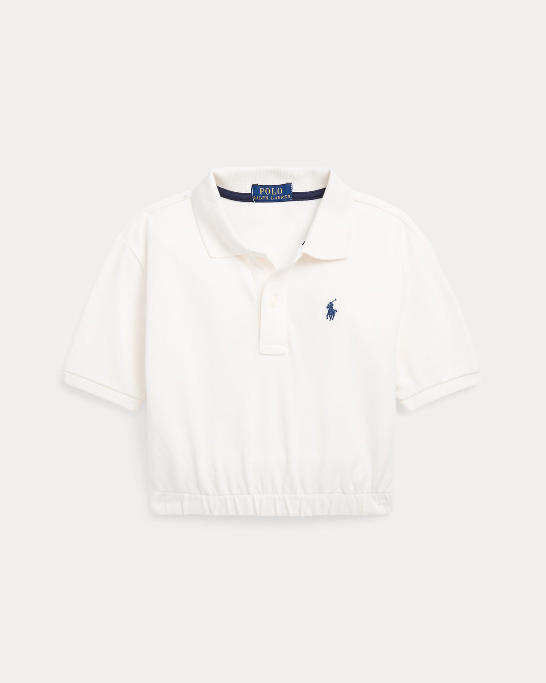 Ralph Lauren Stretch Mesh Boxy Polo Shirt