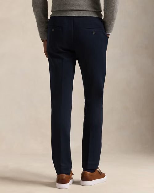 Ralph Lauren Pleated Double-Knit Suit Trouser