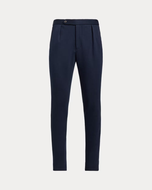 Ralph Lauren Pleated Double-Knit Suit Trouser