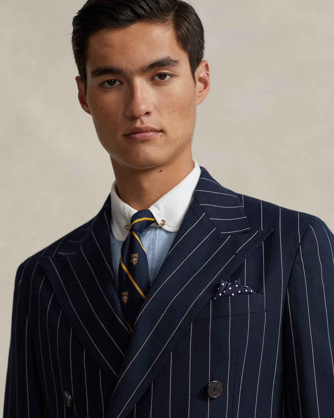 Ralph Lauren Polo Soft Tailored Pinstripe Jacket