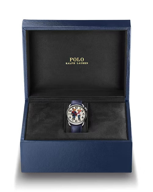 Ralph Lauren 38 MM Ralph & Ricky Polo Bear Steel