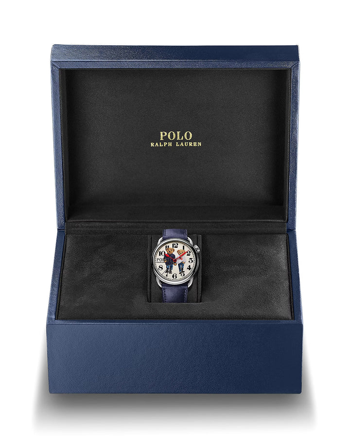 Ralph Lauren 38 MM Ralph & Ricky Polo Bear Steel