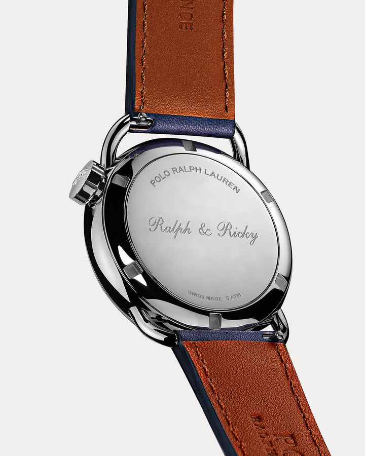 Ralph Lauren 38 MM Ralph & Ricky Polo Bear Steel