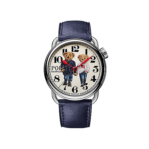Ralph Lauren 38 MM Ralph & Ricky Polo Bear Steel