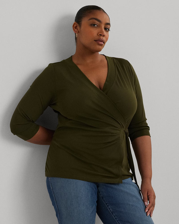 Ralph Lauren Stretch Jersey Top