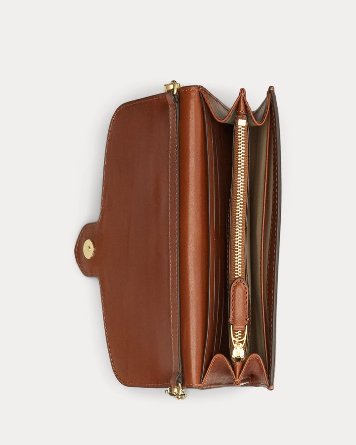 Ralph Lauren Leather Medium Adair Crossbody