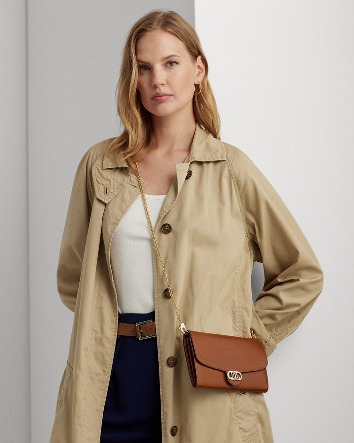 Ralph Lauren Leather Medium Adair Crossbody