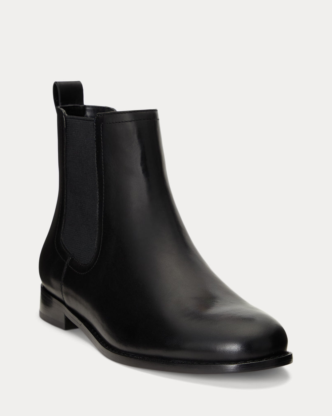 Ralph Lauren Brylee Burnished Leather Bootie