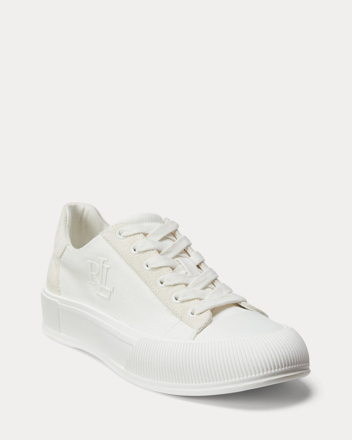 Ralph Lauren Daisie Canvas & Suede Sneaker