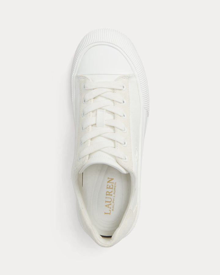 Ralph Lauren Daisie Canvas & Suede Sneaker