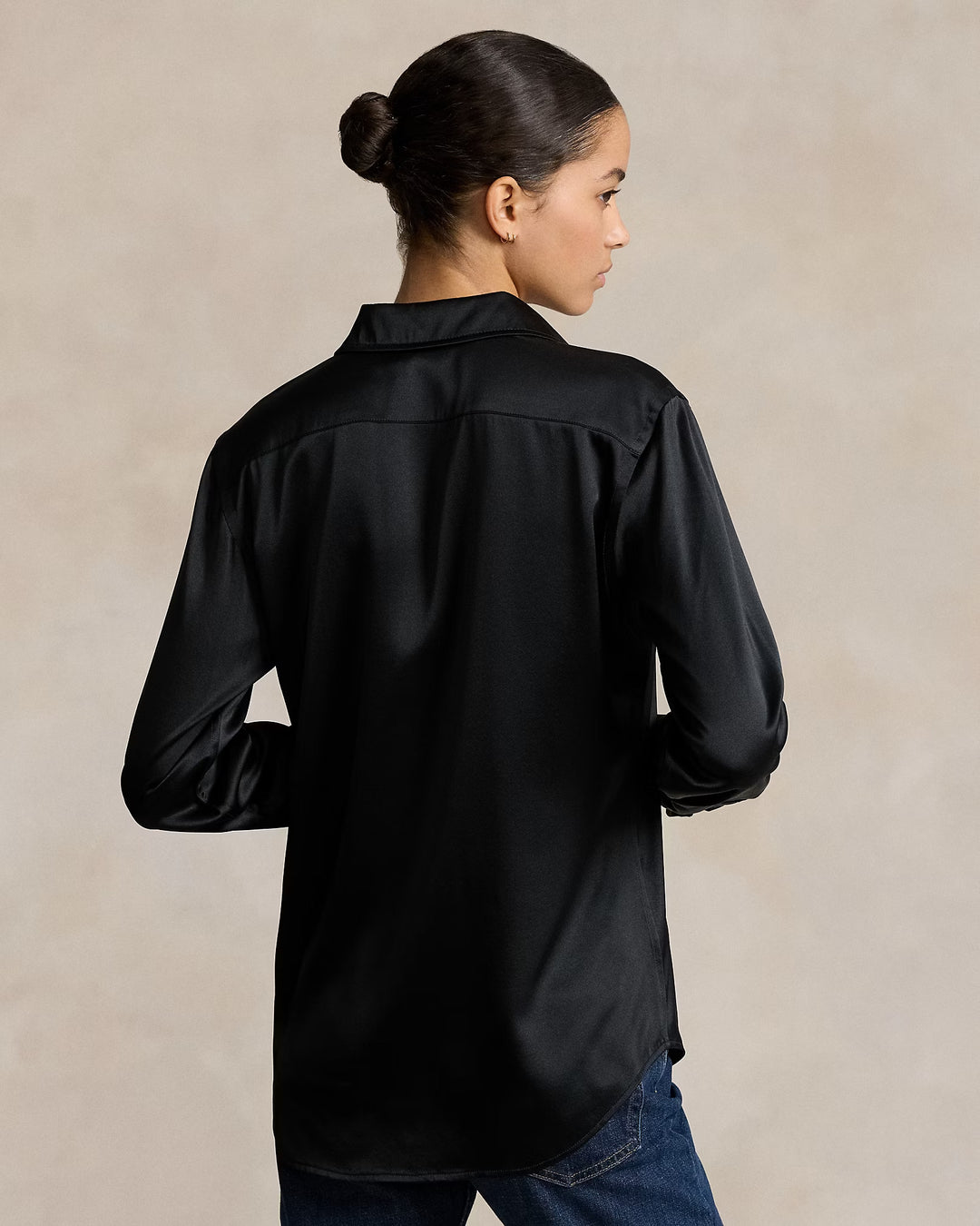 Ralph Lauren Slim Fit Silk Shirt