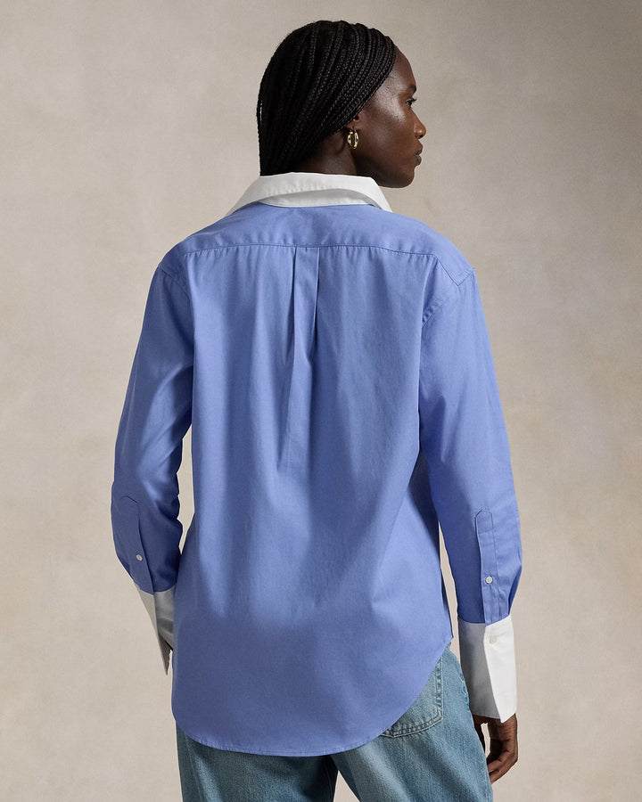 Ralph Lauren Extended-Cuff Cotton Shirt
