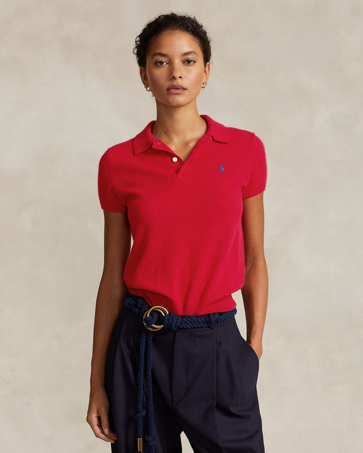 Ralph Lauren Slim Fit Cashmere Polo Shirt