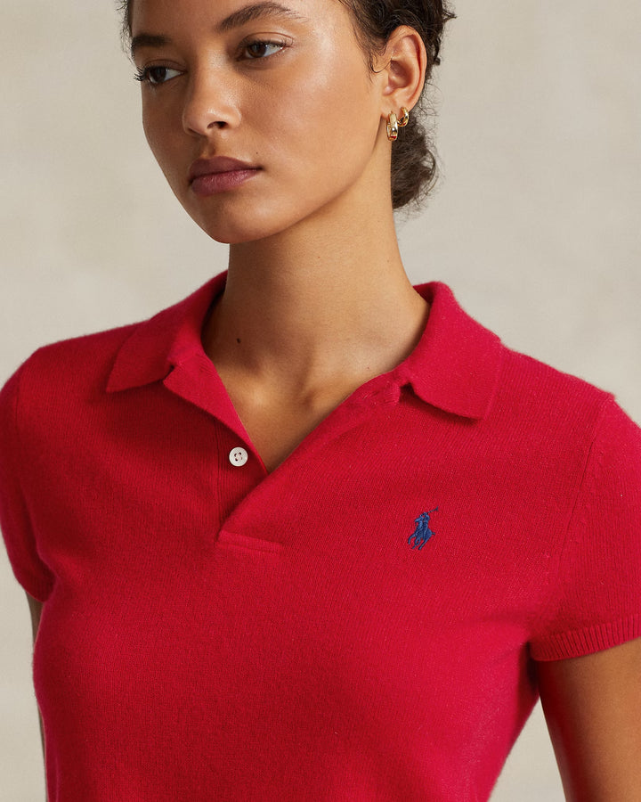 Ralph Lauren Slim Fit Cashmere Polo Shirt