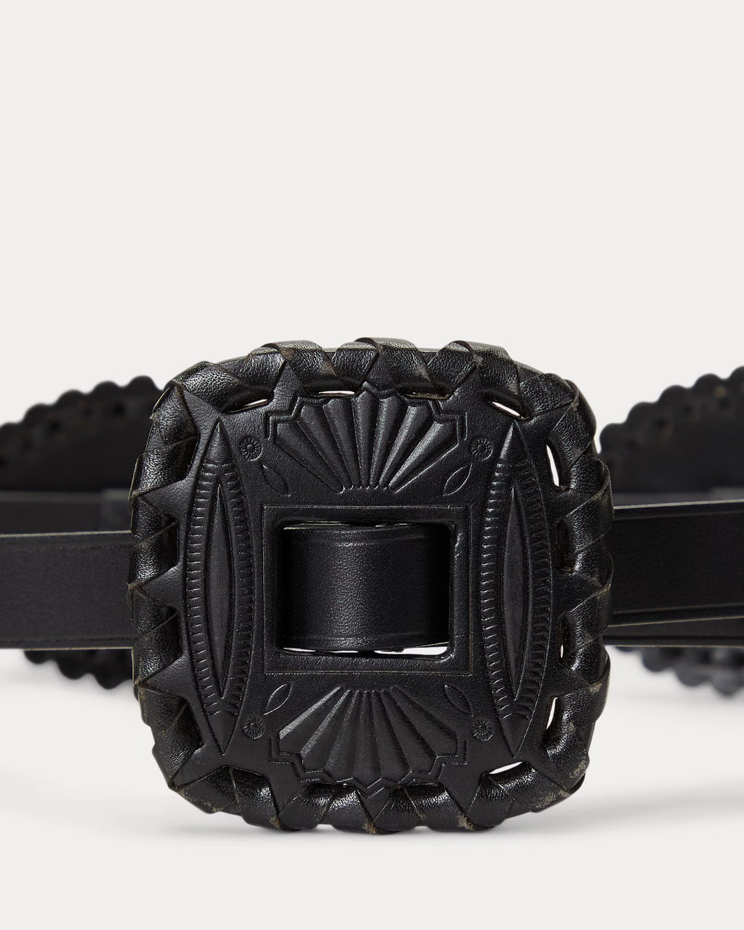 Ralph Lauren Leather Skinny Belt