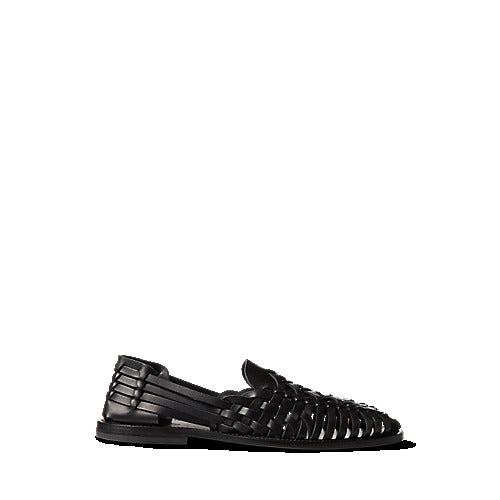 Ralph Lauren Handwoven Leather Sandal