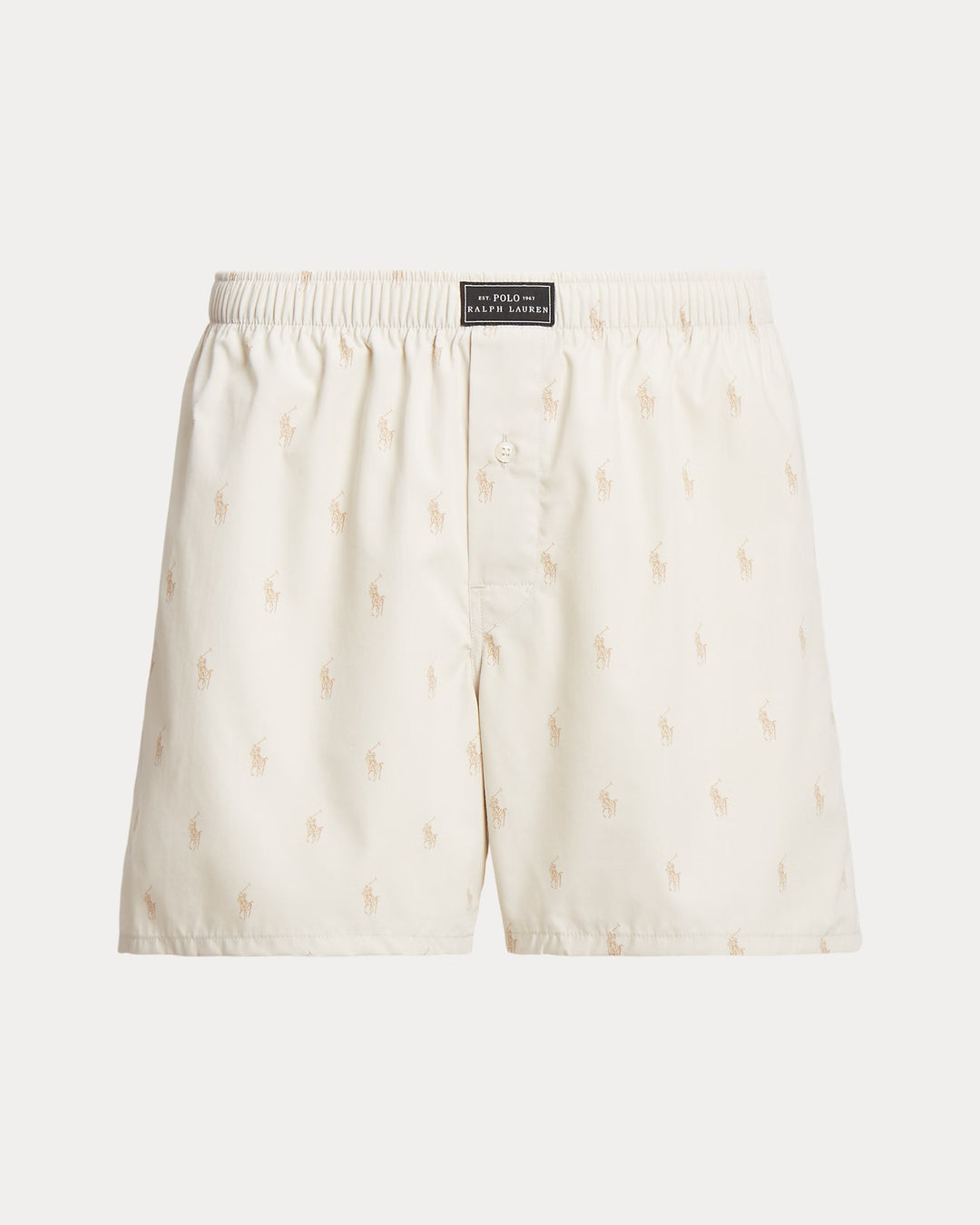 Ralph Lauren Classic Woven Cotton Allover Pony Boxer