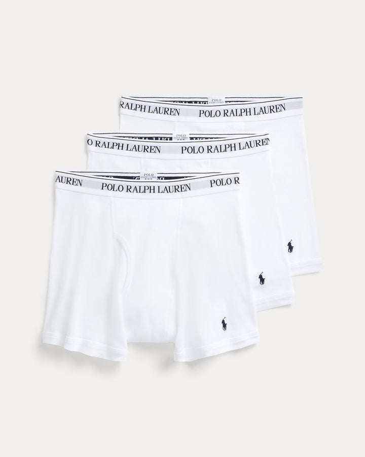 Ralph Lauren Cotton Wicking Boxer Brief 3-Pack
