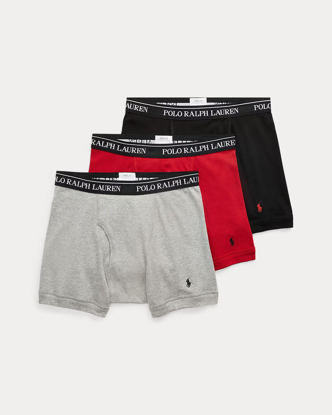 Ralph Lauren Cotton Wicking Boxer Brief 3-Pack