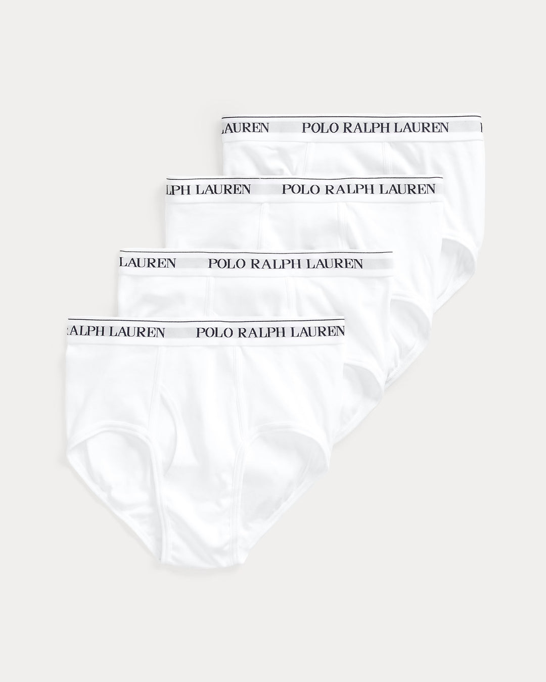 Ralph Lauren Cotton Wicking Mid-Rise Brief 4-Pack