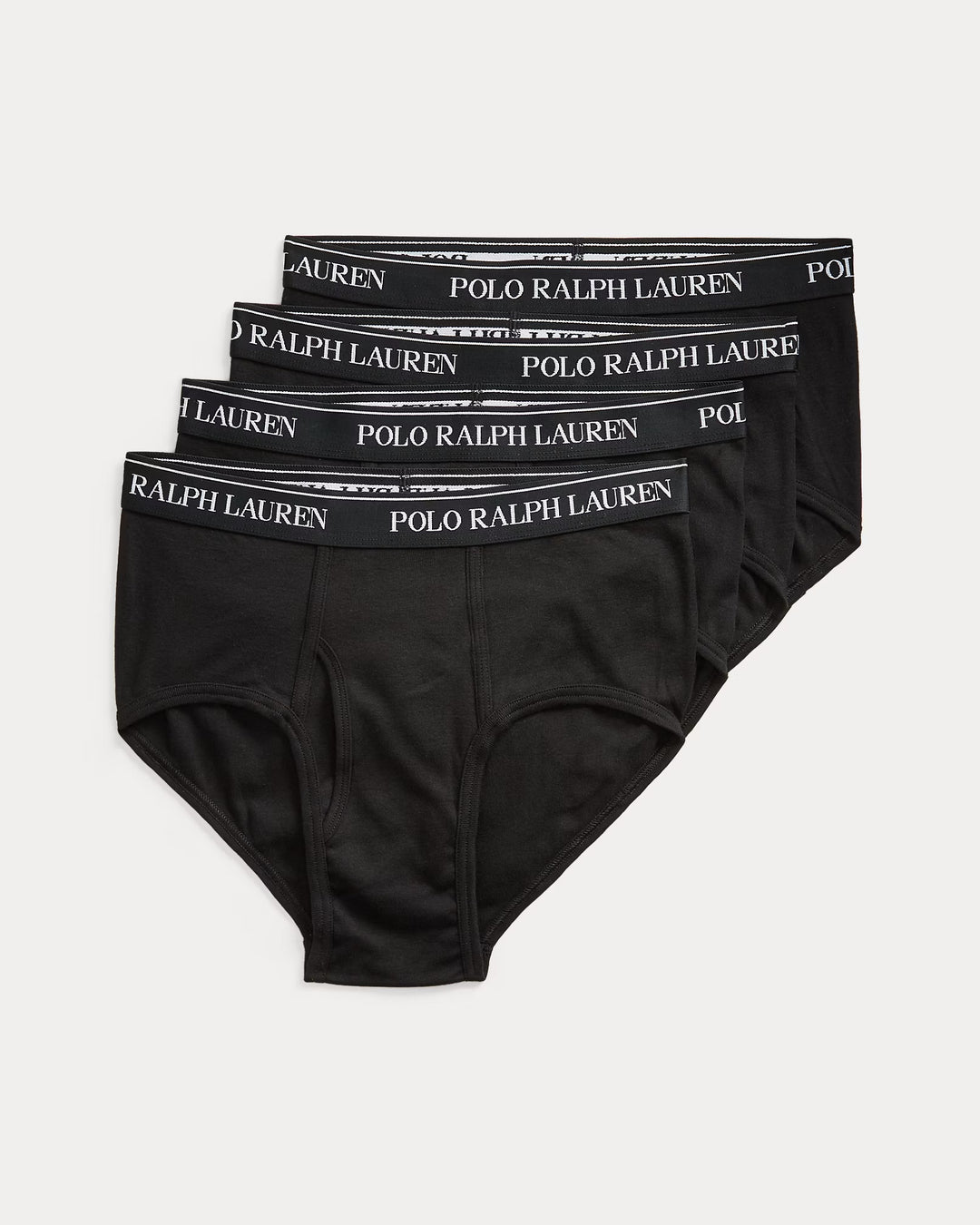 Ralph Lauren Cotton Wicking Mid-Rise Brief 4-Pack