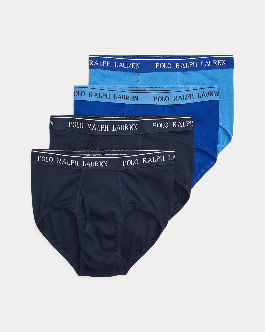 Ralph Lauren Cotton Wicking Mid-Rise Brief 4-Pack