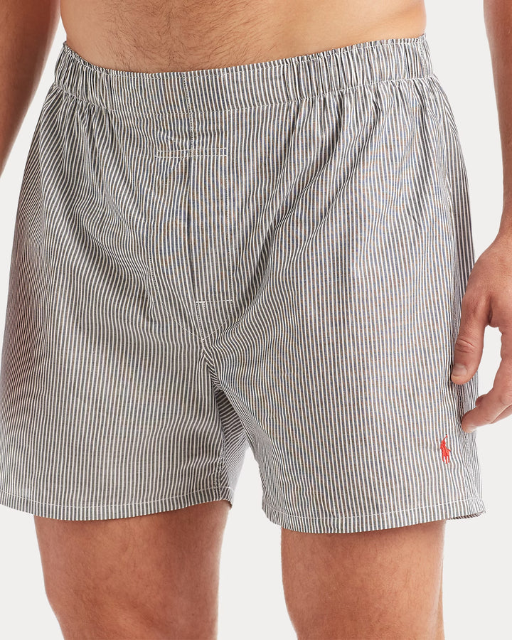 Ralph Lauren Classic Woven Cotton Boxer 5-Pack