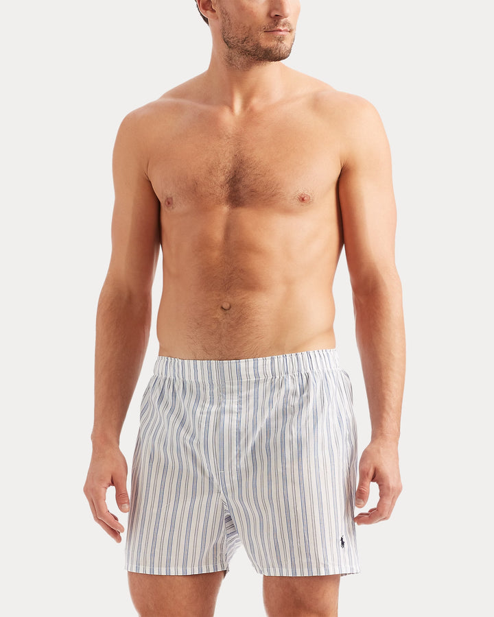 Ralph Lauren Classic Woven Cotton Boxer 5-Pack