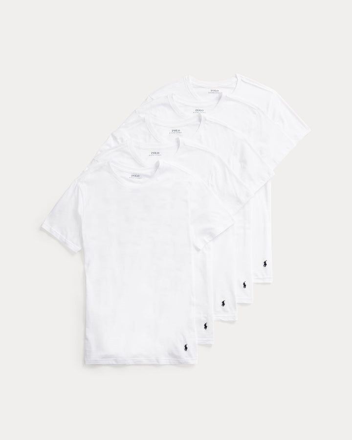 Ralph Lauren Slim Fit Wicking Crew 5-Pack