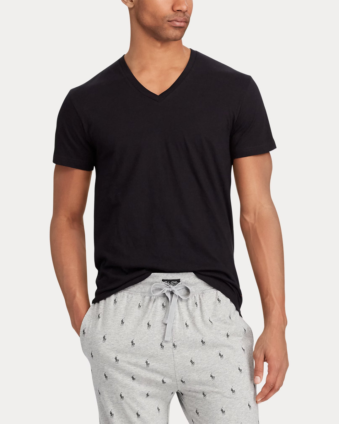 Ralph Lauren Classic Fit Wicking V-Neck 3-Pack