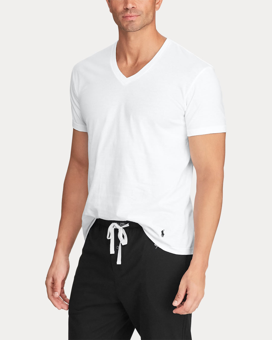 Ralph Lauren Classic Fit Wicking V-Neck 3-Pack