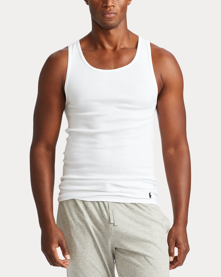 Ralph Lauren Classic Fit Wicking Tank 3-Pack