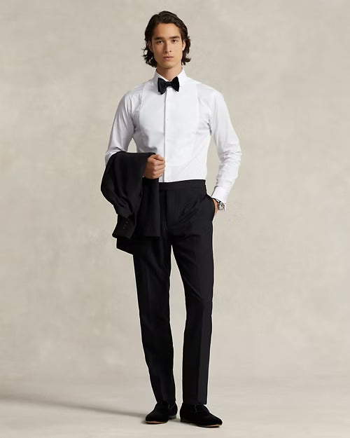 Ralph Lauren Custom Fit French Cuff Tuxedo Shirt