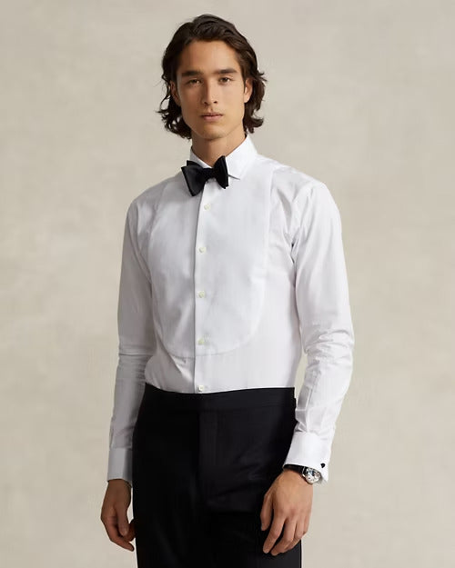 Ralph Lauren Custom Fit French Cuff Tuxedo Shirt