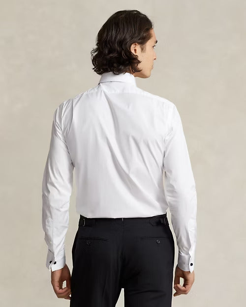Ralph Lauren Custom Fit French Cuff Tuxedo Shirt