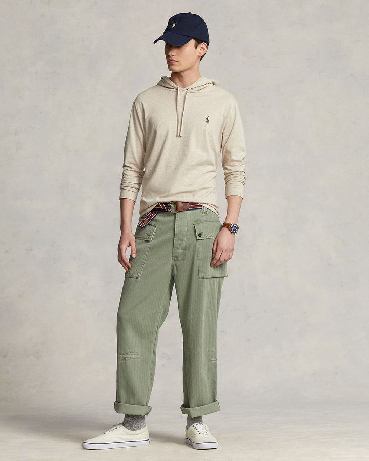 Ralph Lauren Jersey Hooded T-Shirt