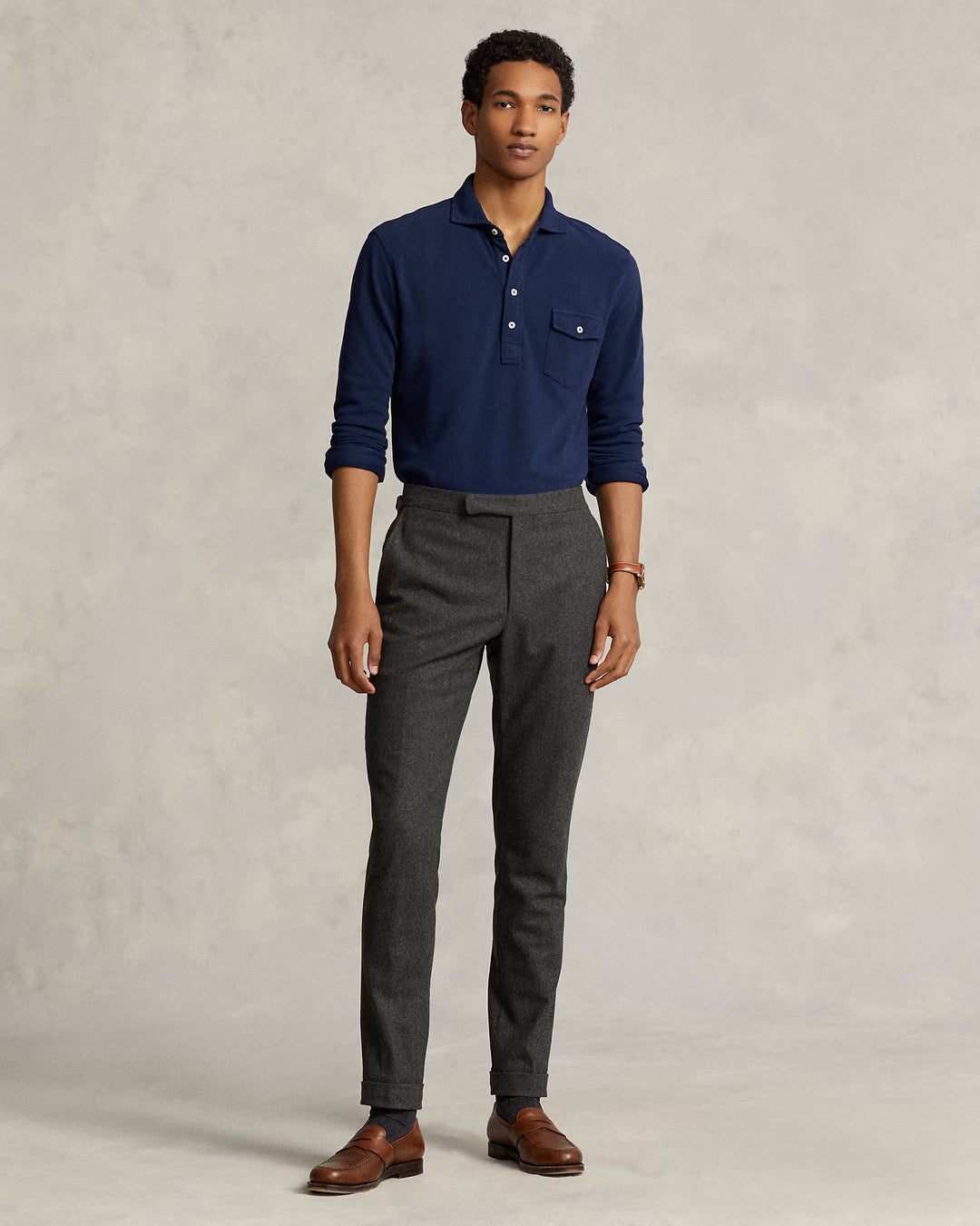 Ralph Lauren Classic Fit Mesh Polo Shirt